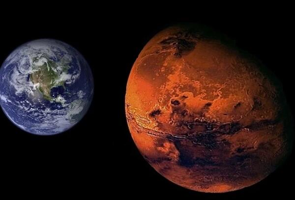 火星自转周期是多少天，24小时37分22.6秒（与地球相似）