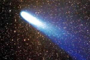 哈雷彗星围绕太阳运行的周期，76年（下次出现在2061年）
