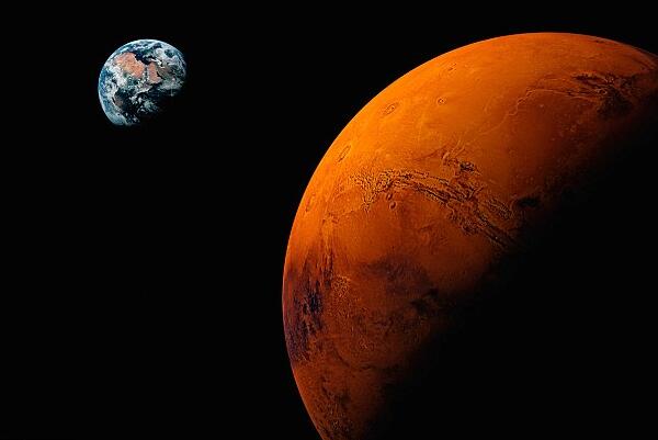 火星一个太阳日是几天，24小时39分35.2秒（比地球长近40分钟）