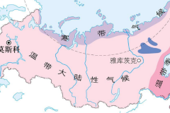 世界上面积最大的国家的地图-俄罗斯地图相当我国1.7倍