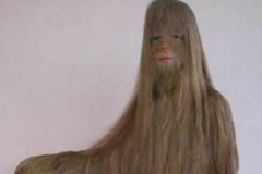 世界上体毛最长的人艾米丽·苏珊:毛发遮面似猿人