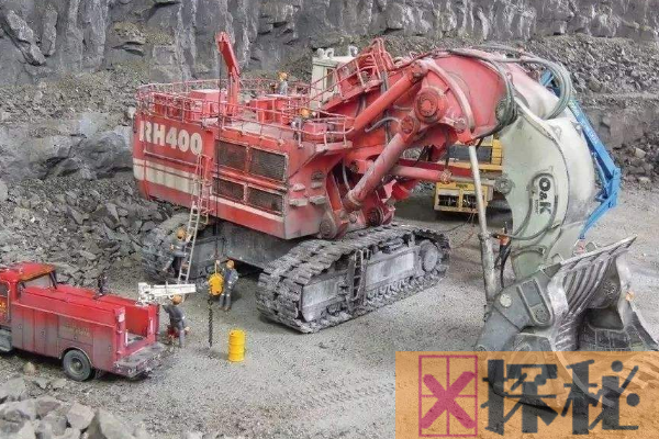 世界上最大的挖掘机:一铲子可挖85吨(唯一千吨级机器)