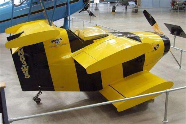 世界上最小的载人飞机 全长不足2米（尚未在市面销售）