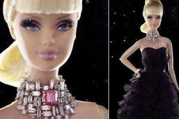 世界上最贵的洋娃娃排行榜:钻石芭比上榜 第一625万美金