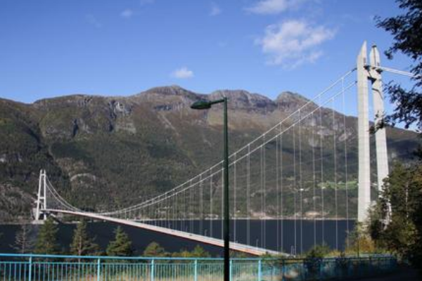世界八大最长的悬索桥:第一长1991米(花十年才建好)