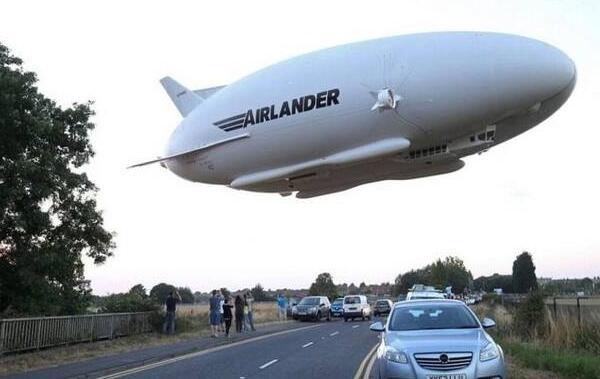 世界上最大的飞行器，Airlander（体长92米/长的像屁股）