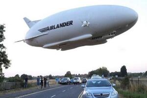 世界上最大的飞行器，Airlander（体长92米/长的像屁股）