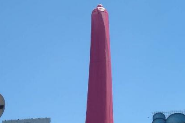 世界上最大的避孕套：高67.8米，高级营销(吉尼斯纪录)