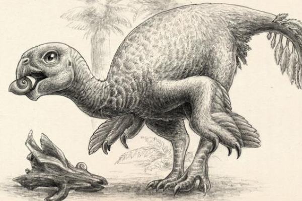 虎尾龙:蒙古卵形恐龙(下颚骨厚实/以硬壳动物为食)