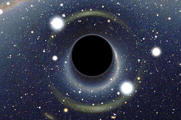 宇宙中最大的黑洞 属于双黑洞与地球间隔25亿光年距离