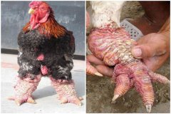 世界上最大的鸡爪 东涛鸡的爪子（来自越南的鸡）