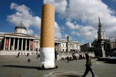 世界上最大的烟头:长达9米(为了禁烟伦敦政府绞尽脑汁)
