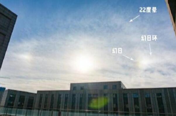 北京上空出现三个太阳是什么原因 是冰晶对太阳光的反射