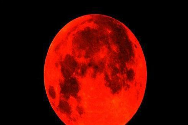 血月可怕传说指什么：古代以血月断吉凶（实际是自然现象）