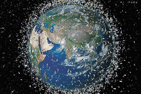 太空垃圾怎么产生的：卫星和火箭残骸等物质（危害极大）
