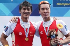 中国男子赛艇奥运奖牌突破：男子双人双桨决赛(铜牌)
