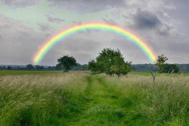 彩虹是怎么形成的：光的反射和折射形成(雨后光学现象)