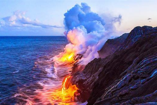 全世界最危险的四座火山：基拉韦厄火山(1983年起一直在喷发)