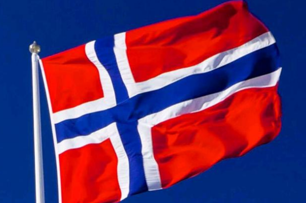挪威国旗上有几国家的国旗：六个国家(斯拉夫色广泛)