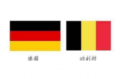 比利时和德国国旗为什么一样：颜色相似(样式不同)